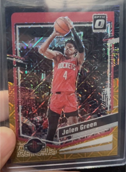 2023-24 Panini Donruss Optic #151 Jalen Green — front