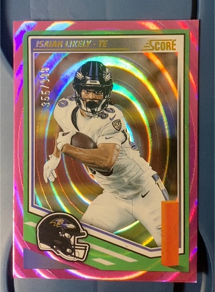 2025 Panini Score #269 Isaiah Likely — front