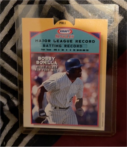 1994 Kraft Singles Superstars #18 Bobby Bonilla — front