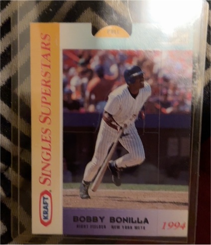 1994 Kraft Singles Superstars #201 Bobby Bonilla — front