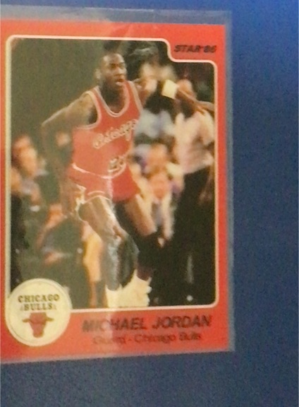 1985 Star #6 Michael Jordan — front