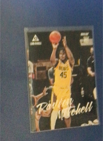 2021 Panini Chronicles Draft Picks Luminance #85 Davion Mitchell — front