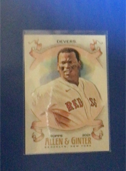 2021 Topps Allen & Ginter #253 Rafael Devers — front