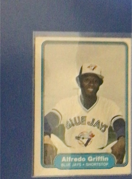 1982 Fleer #615 Alfredo Griffin — front