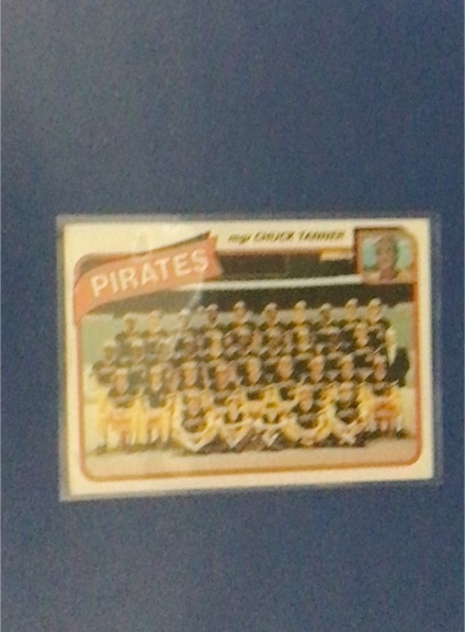 1980 Topps #551 Pittsburgh Pirates Team Checklist Chuck Tanner — front