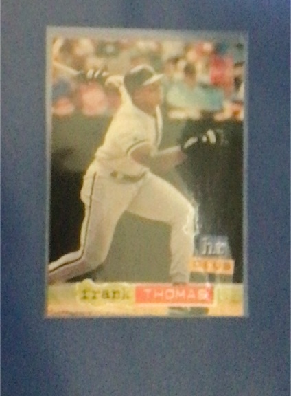 1991 Topps #695 Frank Thomas — front