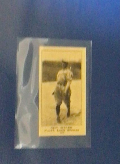 1920 W520 Babe Ruth #13 — front