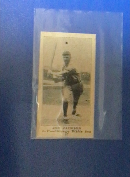 1916 Gimbels #87 Joe Jackson — front
