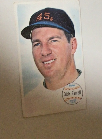 1964 Topps Giants #22 Dick Farrell — front