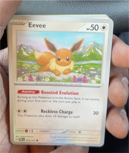 2024 Pokémon #074 Eevee — front