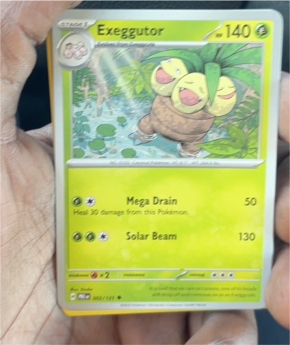 2025 Pokémon SV: Prismatic Evolutions #002 Exeggutor — front