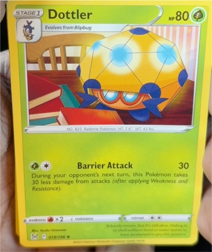 2022 Pokémon SWSH11: Lost Origin #019 Dottler — front