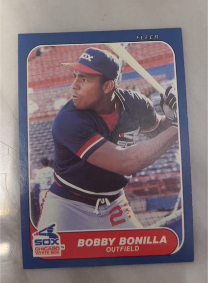 1986 Fleer Update #U-15 Bobby Bonilla — front