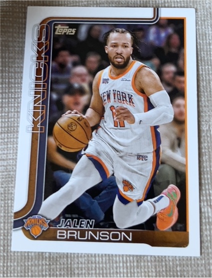 2025-26 Topps #14 Jalen Brunson — front