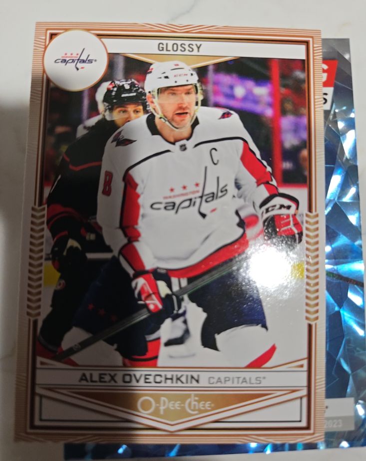 2024-25 Upper Deck Series 1 O-Pee-Chee Glossy #OG-5 Alex Ovechkin — front