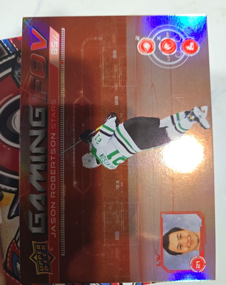 2024-25 Upper Deck Gaming FOV #GFOV-15 Jason Robertson — front