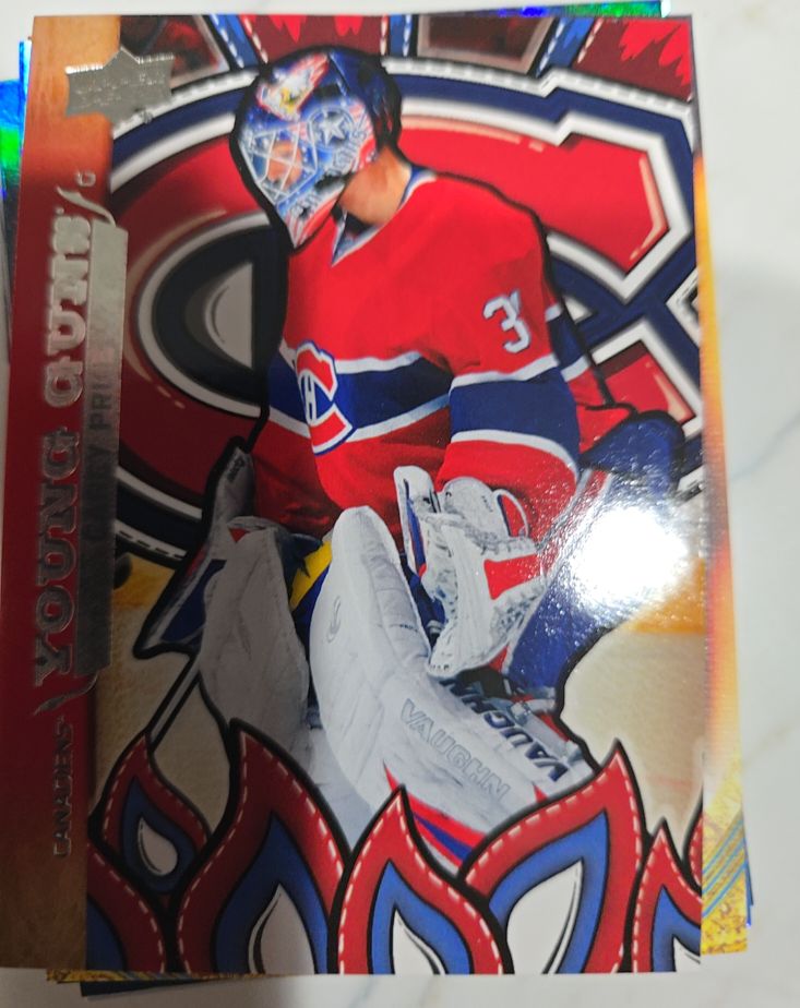 2024-25 Upper Deck Series 1 Young Guns Renewed #YGR-21 Carey Price — front