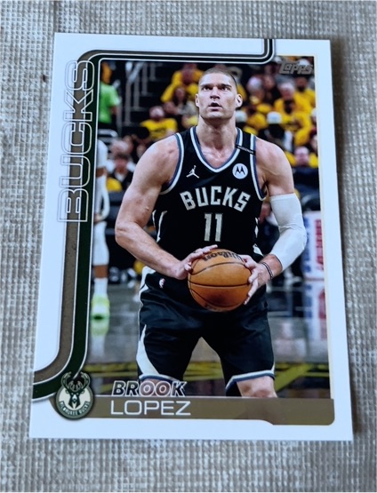 2025-26 Topps #58 Brook Lopez — front