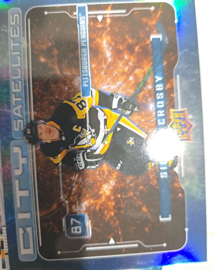 2024-25 Upper Deck Series 1 City Satellites #CS-1 Sidney Crosby — front