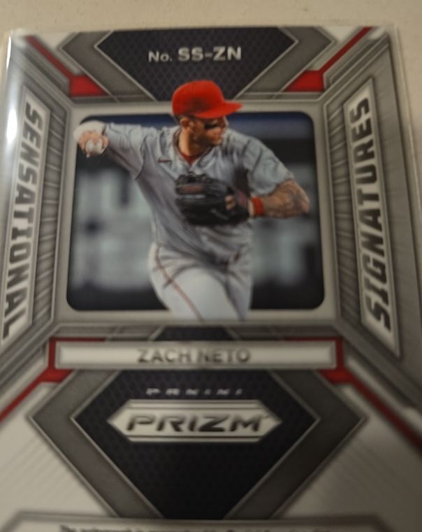 2021 Panini Prizm Sensational Signatures #SS-ZN Zach Neto — front