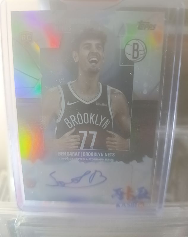 2025-26 Topps Basketball Contemporary Marks #CM-BS Ben Saraf — front
