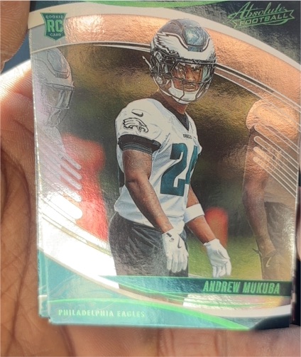2025 Panini Absolute #103 Andrew Mukuba — front