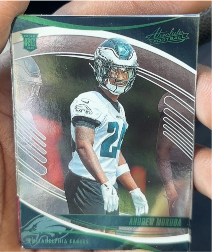 2025 Panini Absolute #103 Andrew Mukuba — front