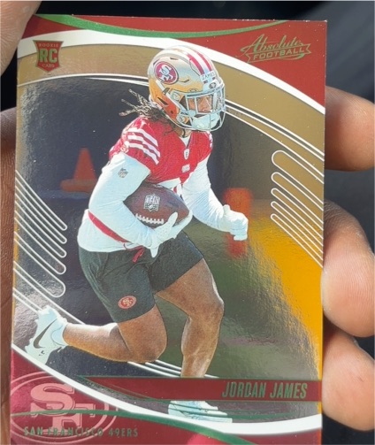 2025 Panini Absolute Football #144 Jordan James — front