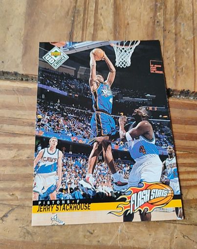 1998-99 Upper Deck UD Choice #163 Jerry Stackhouse — front