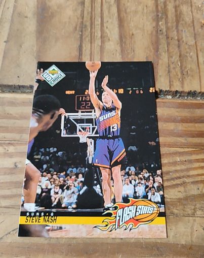 1998 Upper Deck Choice Flash Stats #176 Steve Nash — front