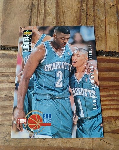 1994-95 Upper Deck Collector's Choice #206 Larry Johnson — front