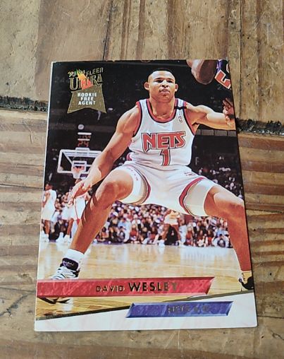 1993-94 Fleer Ultra #299 David Wesley — front