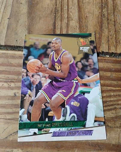 1993-94 Fleer Ultra #350 Bryon Russell RC — front