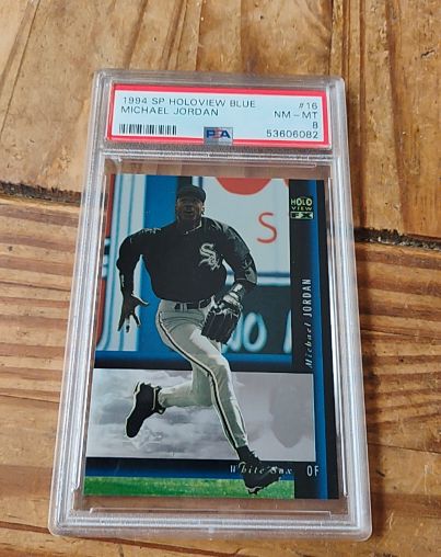 1994 Upper Deck SP Holoview Blue #16 Michael Jordan — front