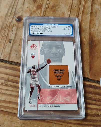2000-01 Upper Deck SP Game Floor #MJ Michael Jordan — front