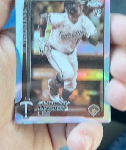 2025 Topps Chrome #234 Brooks Lee — front