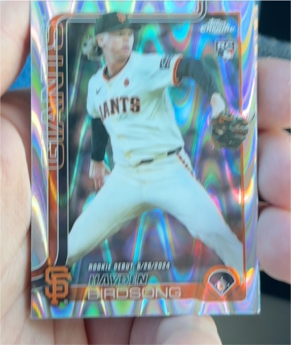 2025 Topps Chrome Update #USC159 Hayden Birdsong — front