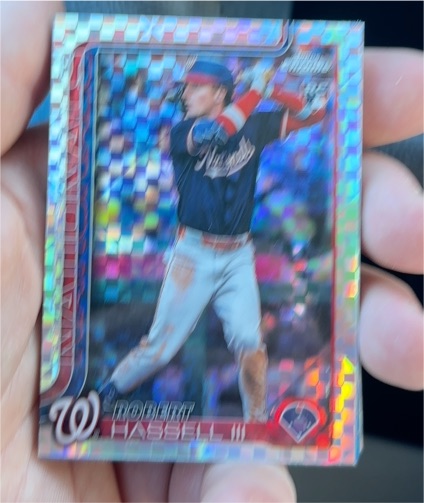 2025 Topps Chrome Update #USC154 Robert Hassell III — front
