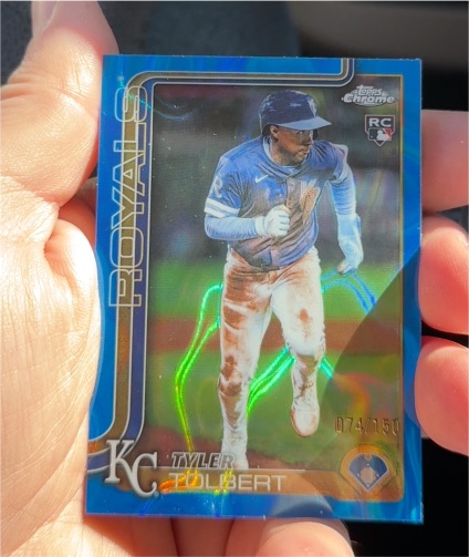 2025 Topps Chrome Update #USC98 Tyler Tolbert — front