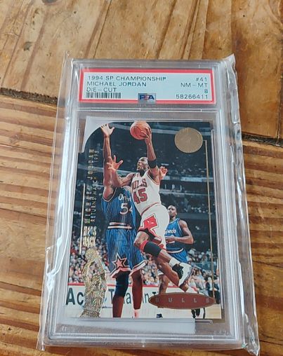 1994 SP Championship #41 Michael Jordan — front