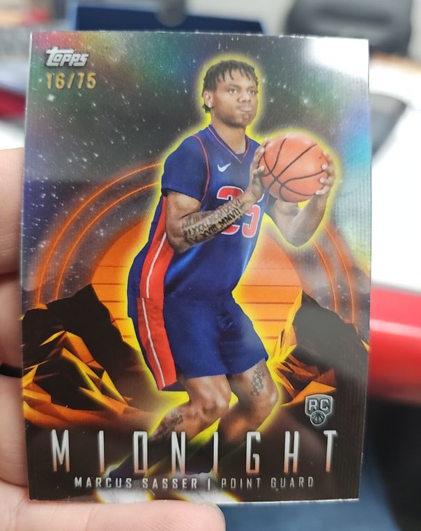 2023-24 Topps Midnight #62 Marcus Sasser — front