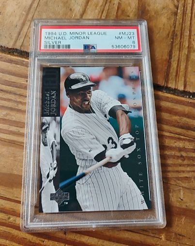 1994 Upper Deck Minor League #MJ23 Michael Jordan Silver — front