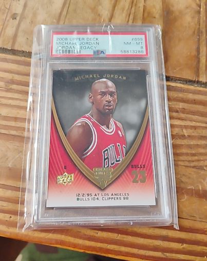 2008-09 Upper Deck Legacy #695 Michael Jordan — front