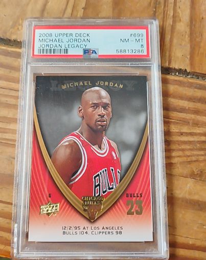 2008 Upper Deck #699 Michael Jordan Jordan Legacy — front