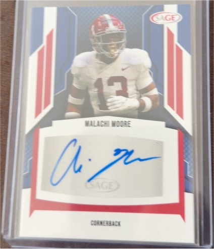 2024 Sage #A-MM Malachi Moore — front