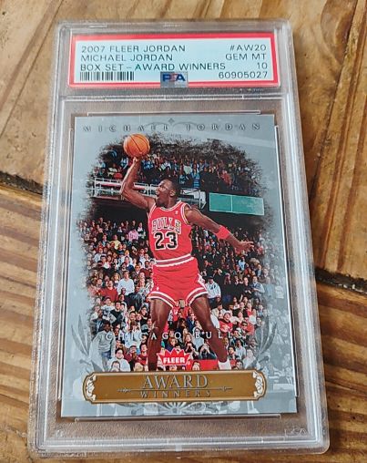 2007 Fleer Jordan #AW20 Michael Jordan Award Winners — front
