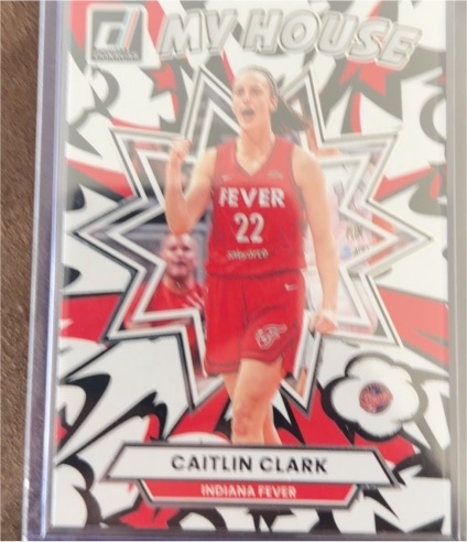 2025 Panini Donruss WNBA #4 Caitlin Clark My House — front