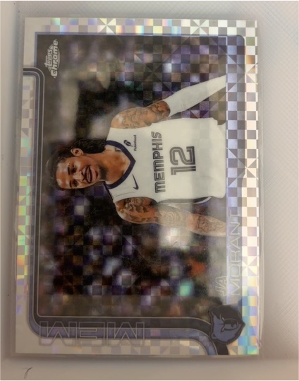 2025-26 Topps Chrome #158 Ja Morant — front