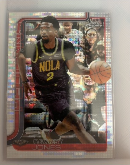 2025-26 Topps Chrome #120 Herbert Jones — front
