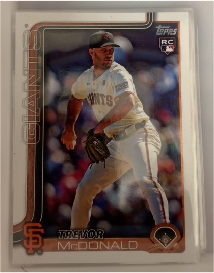 2025 Topps #357 Trevor McDonald — front